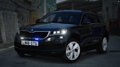 Fictional Skoda 4X4 Counter Terrorism Car