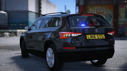 Fictional Skoda 4X4 Counter Terrorism Car