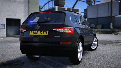 Fictional Skoda 4X4 Counter Terrorism Car