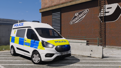 Met Police Ford Transit Custom 2021