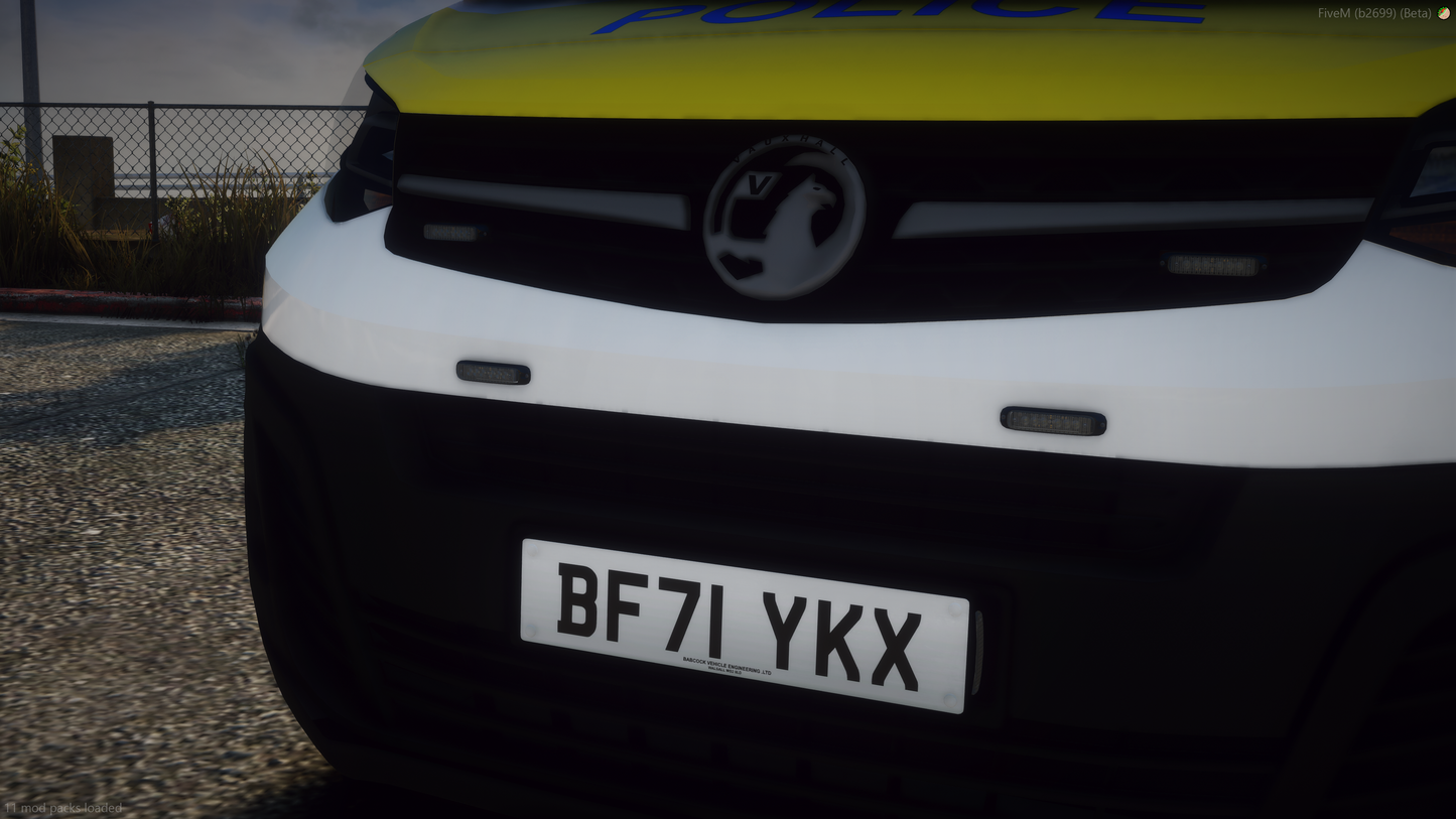 Metropolitan Police Vauxhall Vivaro