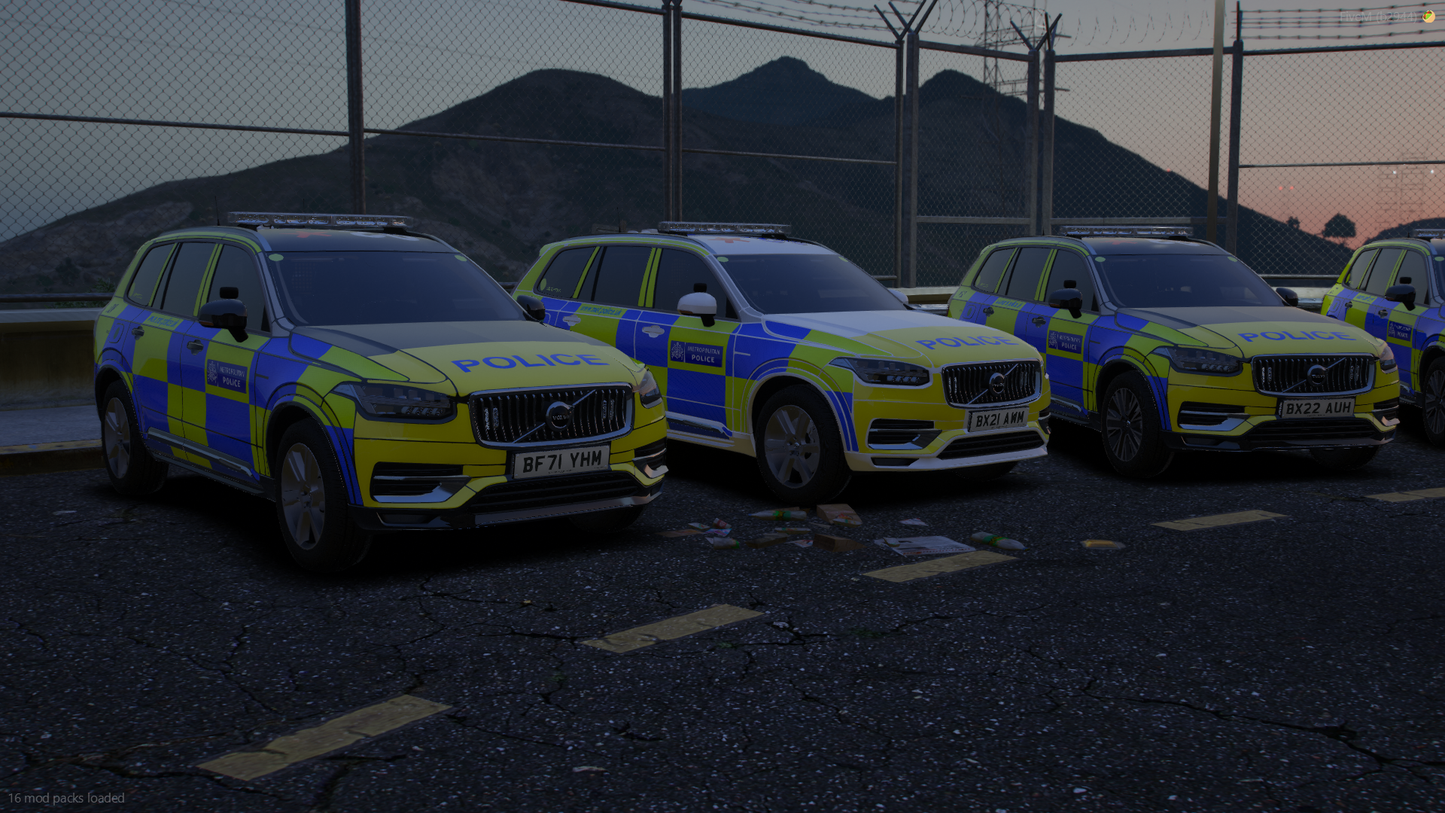 Metropolitan Police Volvo XC90 Pack [ELS]