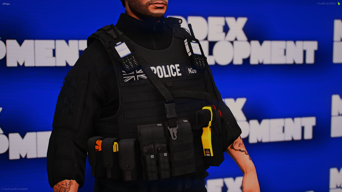 West Midlands Police Firearms Vest