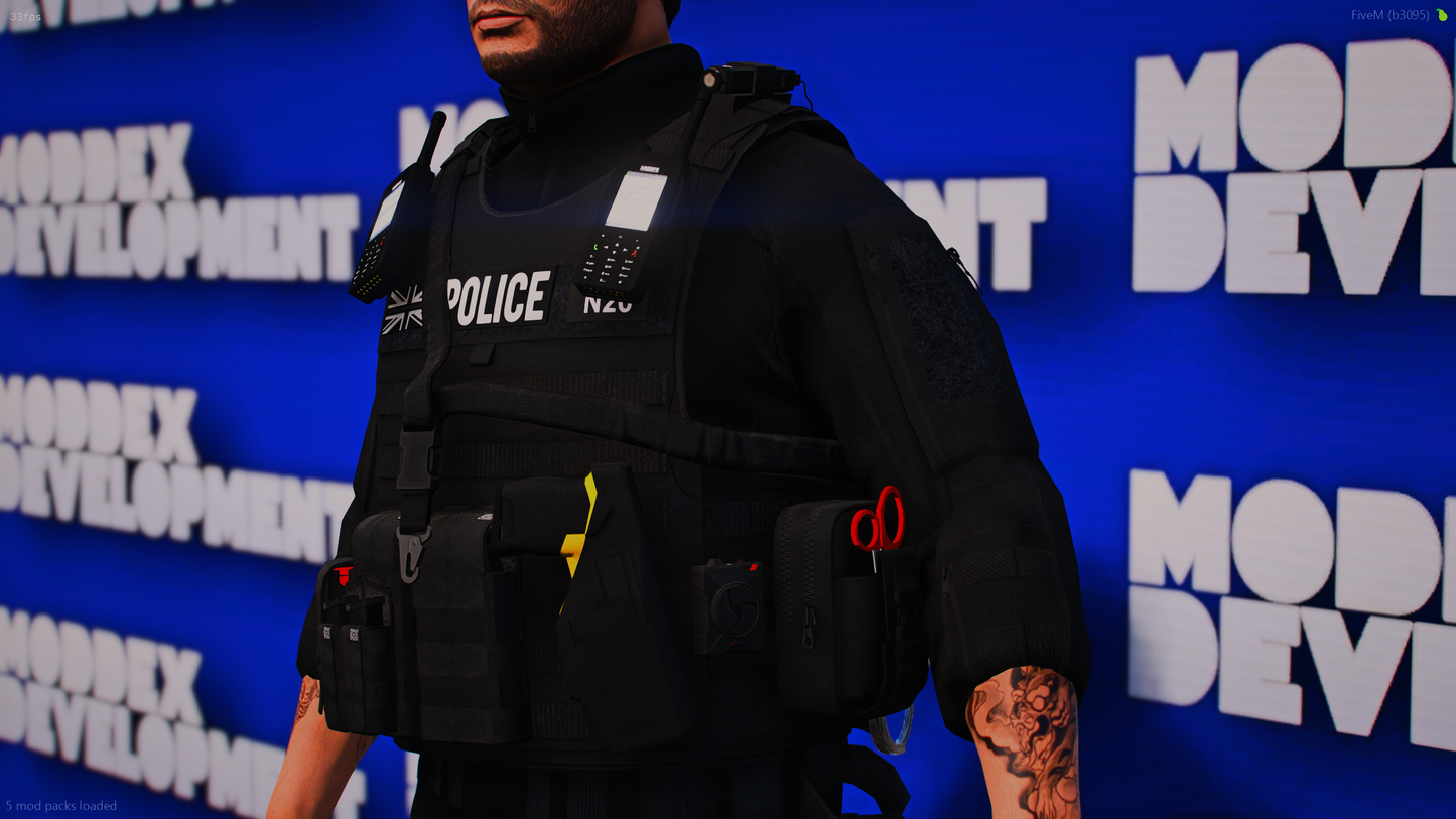 West Midlands Police Firearms Vest