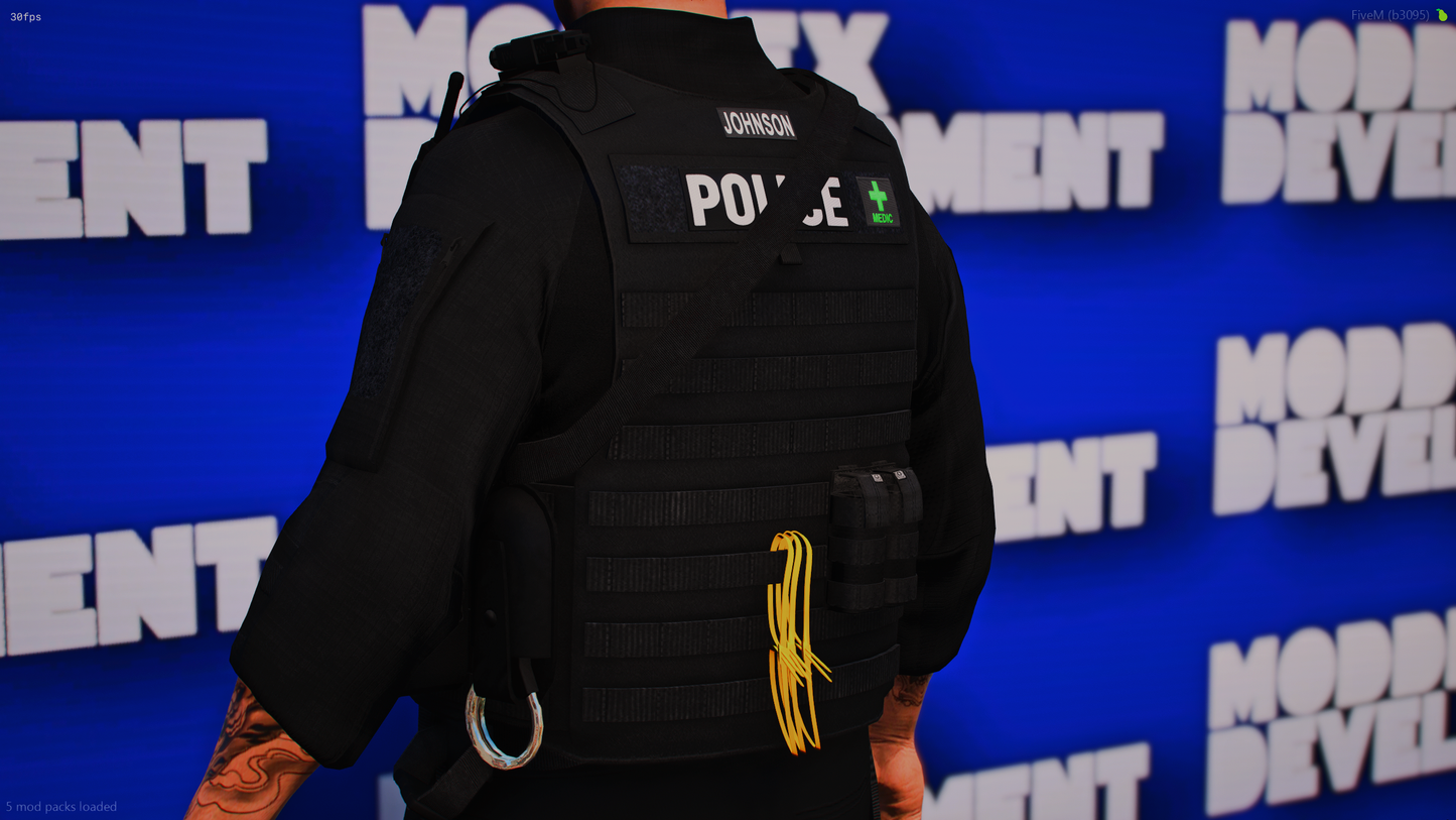 West Midlands Police Firearms Vest