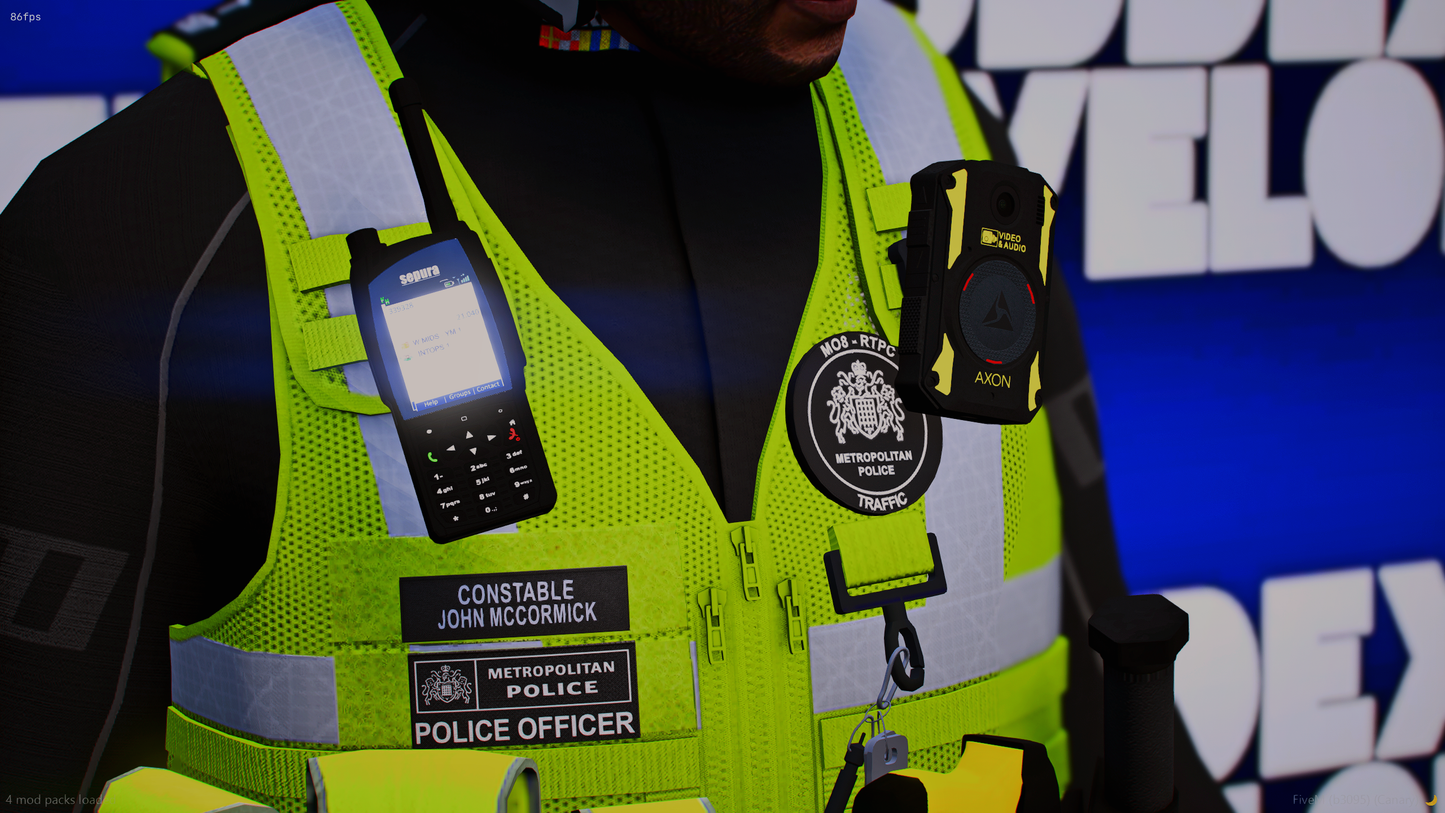 Met Police - Bike Hivis Vest