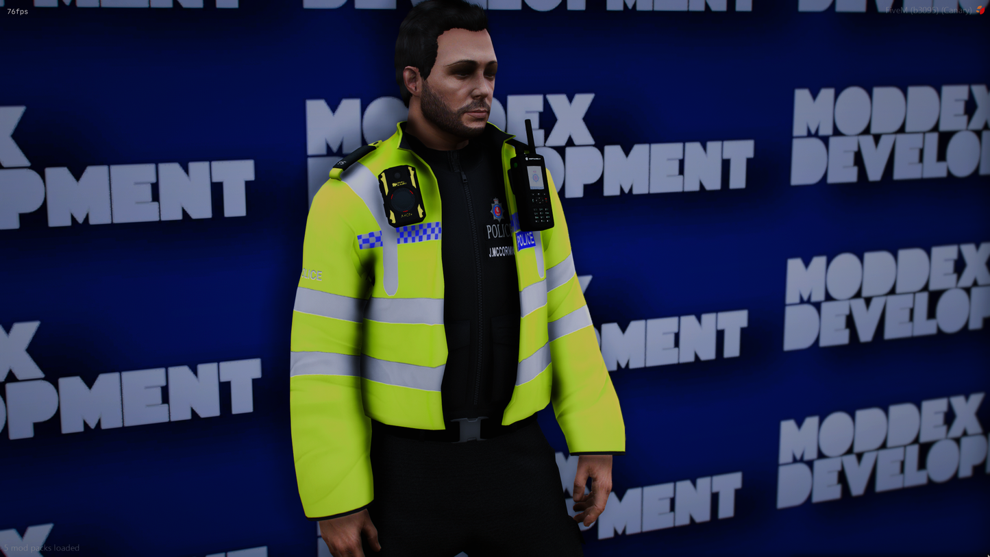 Kent Police Open Hivis Jacket