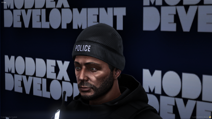 Police Beanie Hat