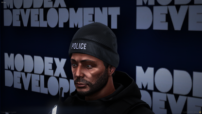 Police Beanie Hat