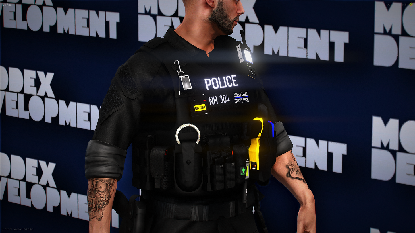 Nottinghamshire Police Firearms Vest