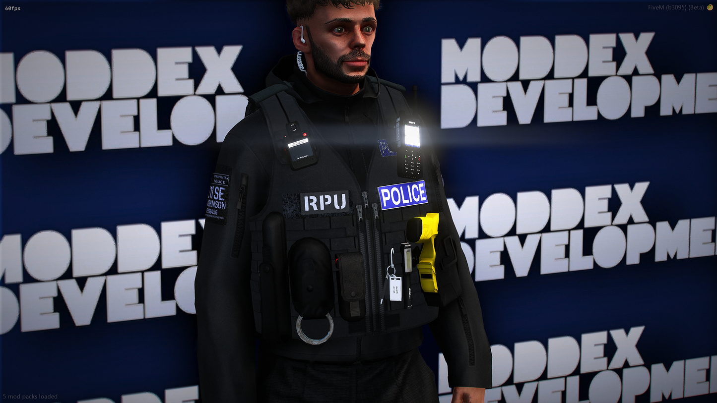 Nottinghamshire Police RPU Vest