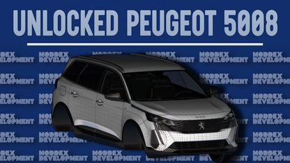 2021 Peugeot 5008 Development Model