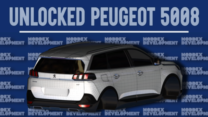 2021 Peugeot 5008 Development Model