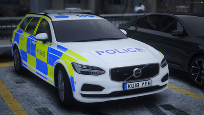 City of London Police Traffic Volvo V90 2018