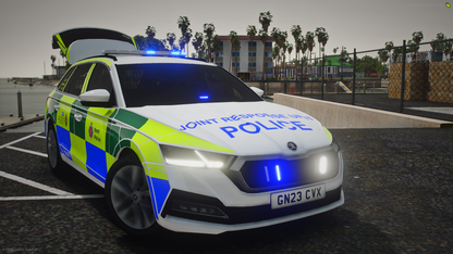 Kent Police/SECAMB JRU Skoda Octavia 2022