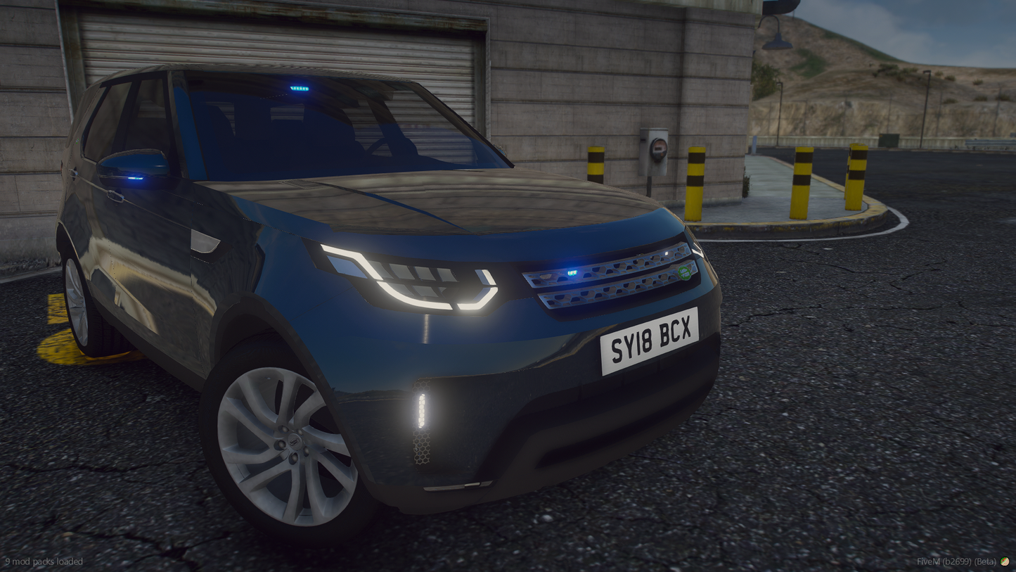 Metropolitan Police CTSFO Land Rover Discovery 5 2017