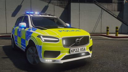 North Yorkshire Police Firearms Volvo XC90