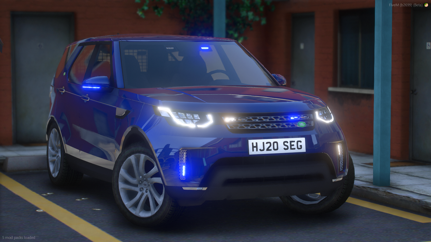 Firearms Land Rover Discovery 5 2017