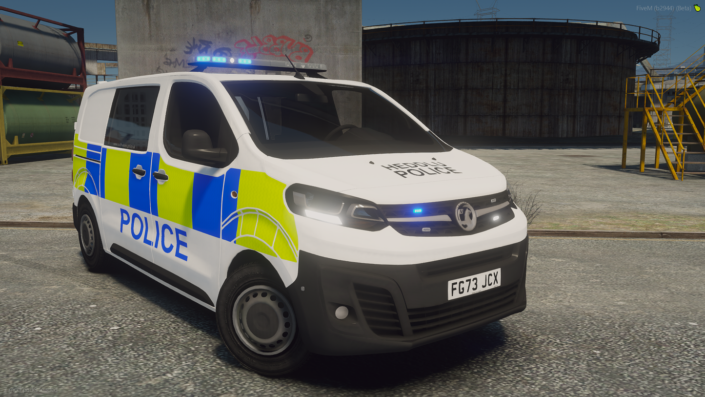 2023 & 2024 South Wales Police Vauxhall Vivaro Pack