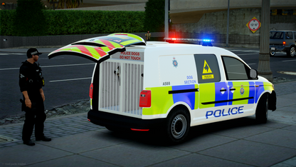 British Transport Police VW Caddy
