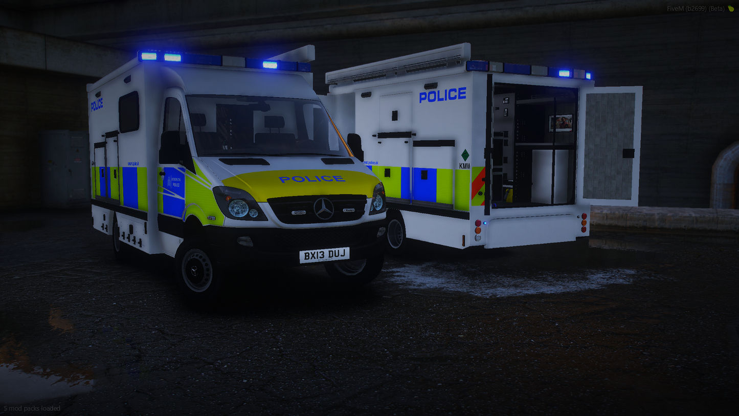 Metropolitan Police CBRN Mercedes Sprinter