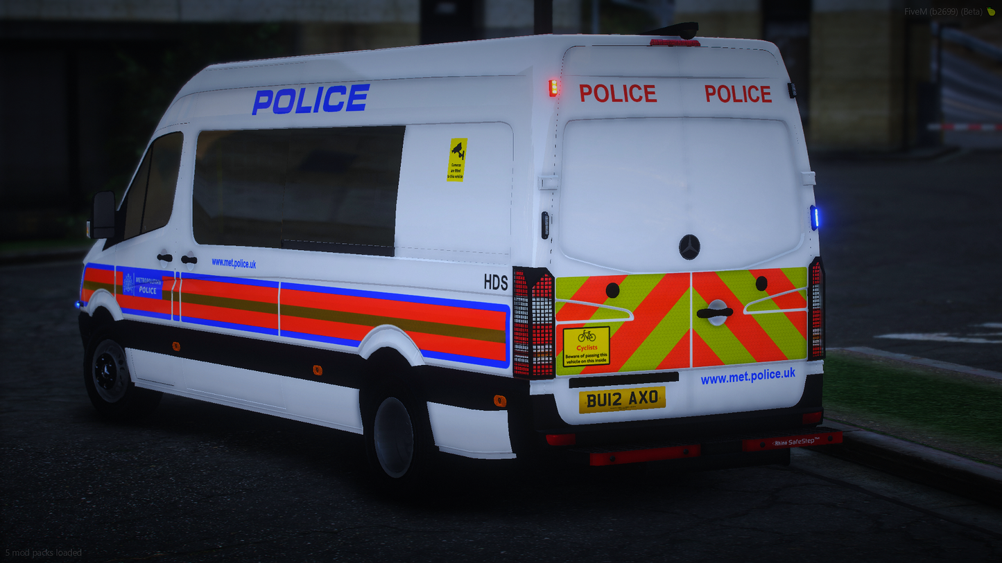 Metropolitan Police Mercedes Sprinter Pixie Van