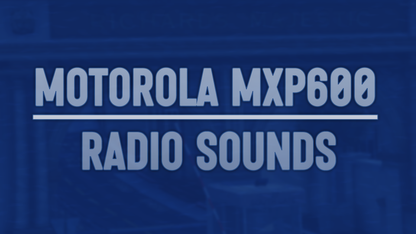 Motorola MXP600 Radio Sounds