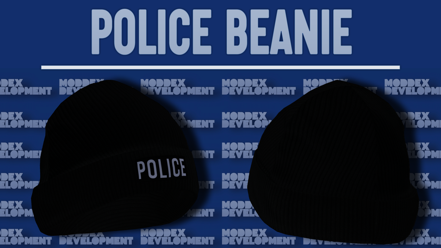 Police Beanie Hat