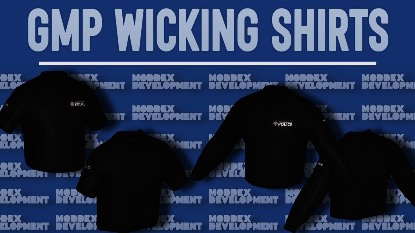 Greater Manchester Wicking Shirts