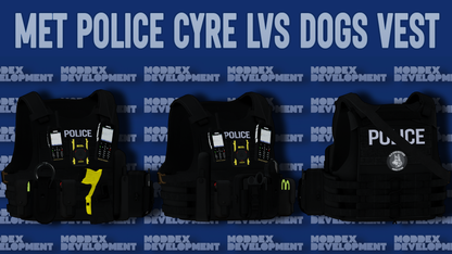 Met Police Crye LVS Dogs Vest