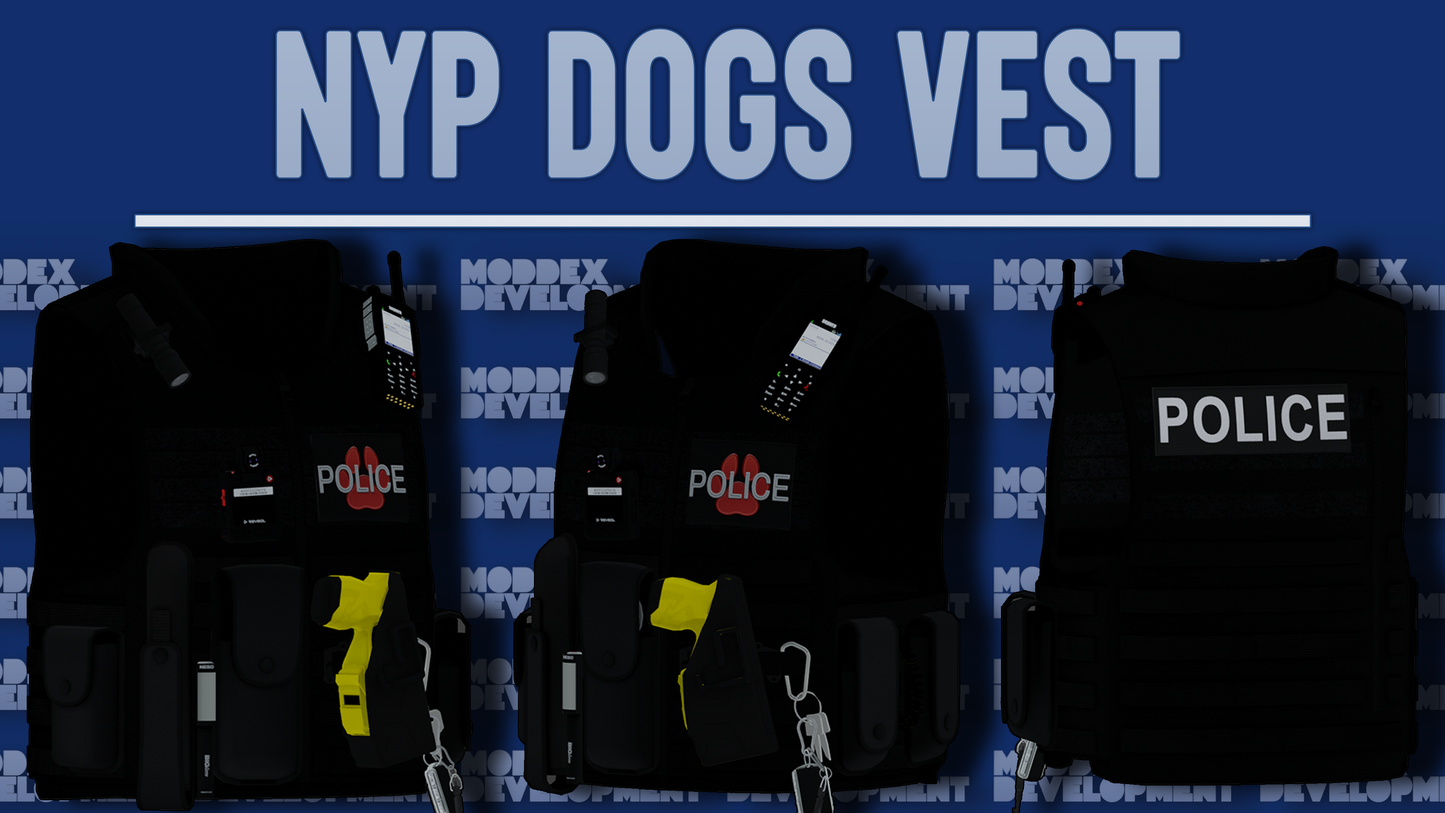 North Yorkshire Police Dogs Vest