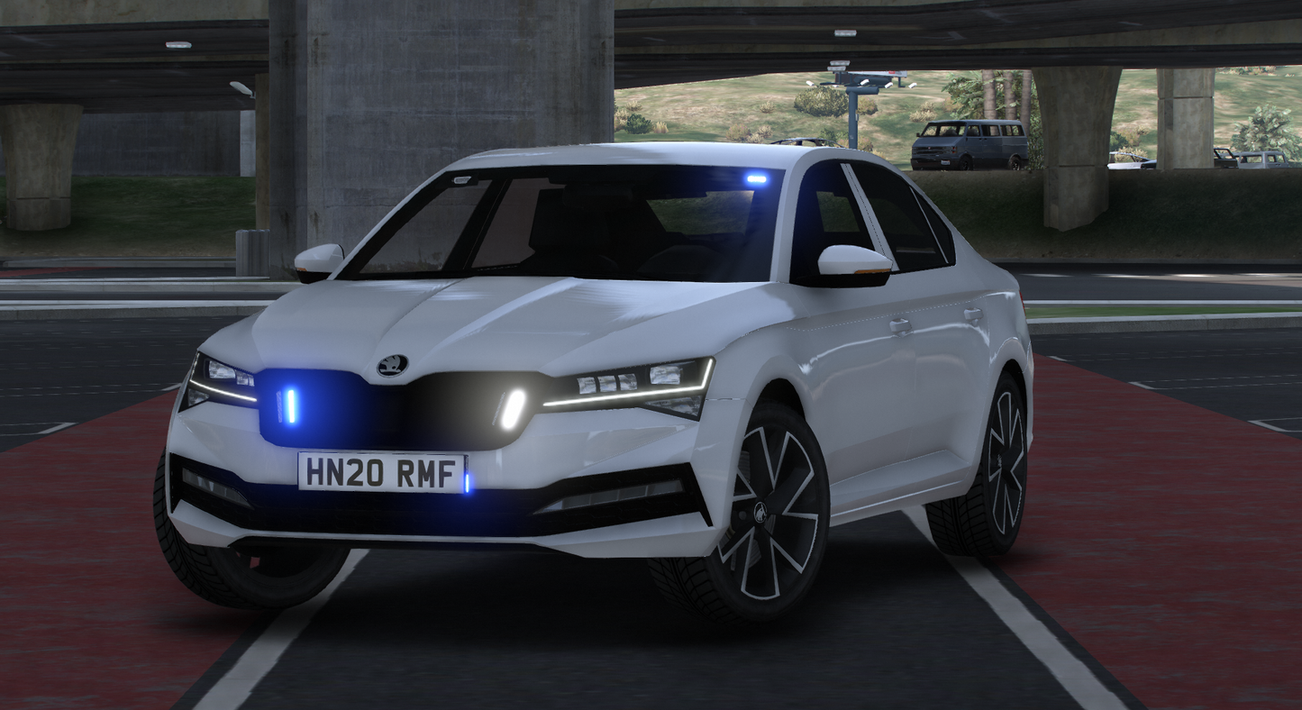 2021 Skoda Superb Sedan Generic Police Pack