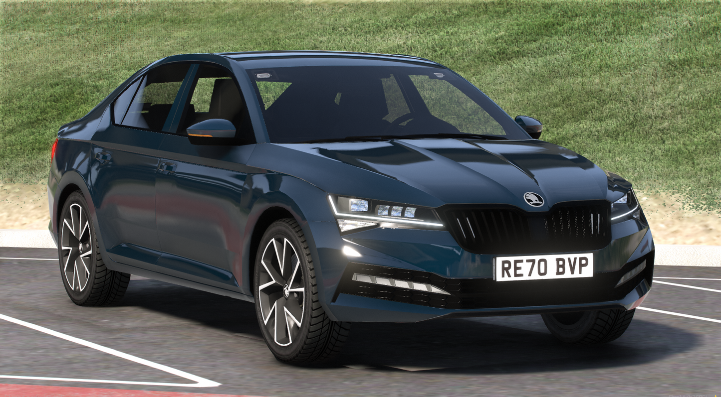 2021 Skoda Superb Sedan Generic Police Pack