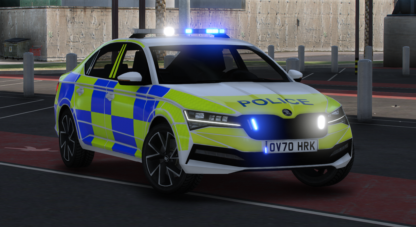 2021 Skoda Superb Sedan Generic Police Pack