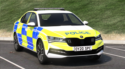 2021 Skoda Superb Sedan Generic Police Pack