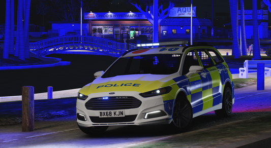 Metropolitan Police Ford Mondeo Traffic Car [NON ELS]