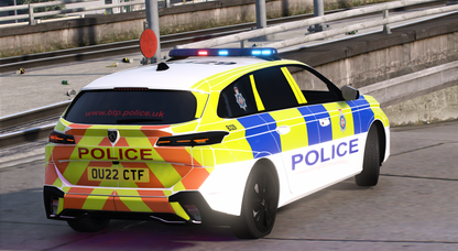 British Transport Police 2022 Peugeot 308 - ELS / NON ELS