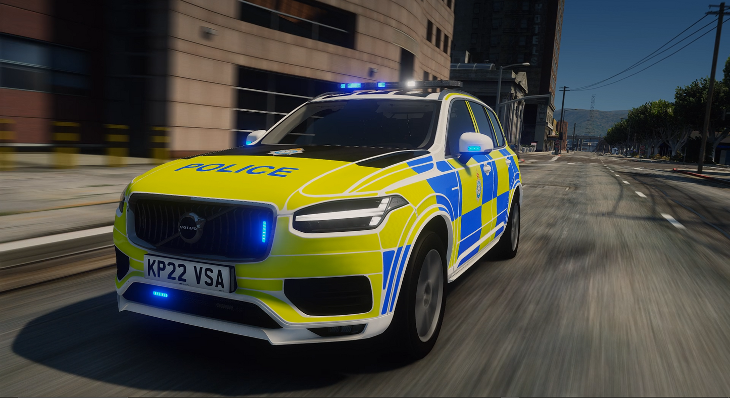 North Yorkshire Police Firearms Volvo XC90