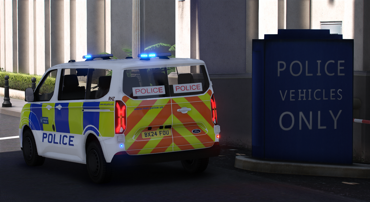 Metropolitan Police Ford Transit Officer Carrier 2024