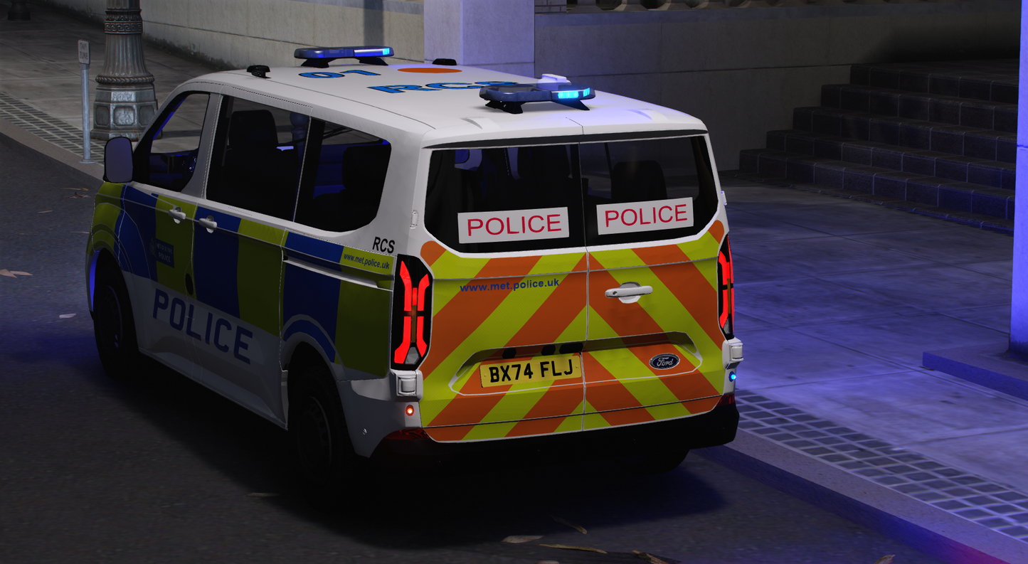 Metropolitan Police Ford Transit Officer Carrier 2024