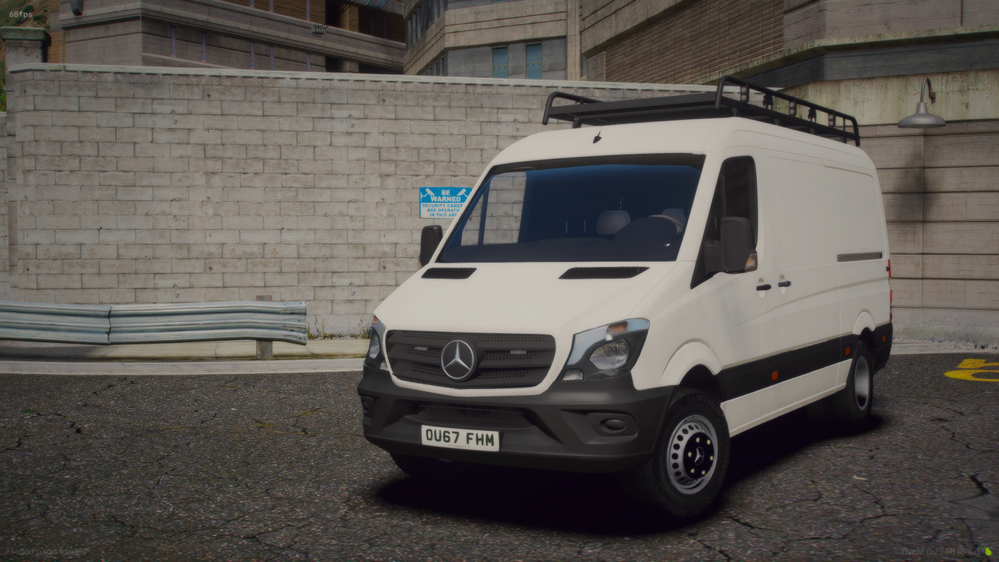 Metropolitan Police Counter Terrorism Mercedes Sprinter [ELS]