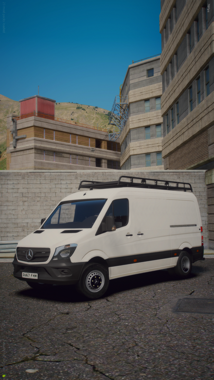 Metropolitan Police Counter Terrorism Mercedes Sprinter [ELS]