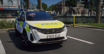 Marked Response Peugeot 5008 2021