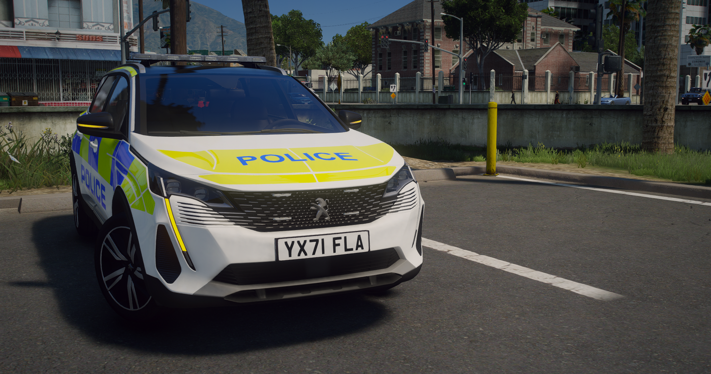 Marked Response Peugeot 5008 2021