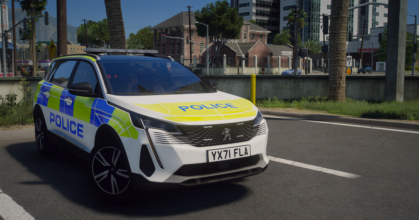 Marked Response Peugeot 5008 2021