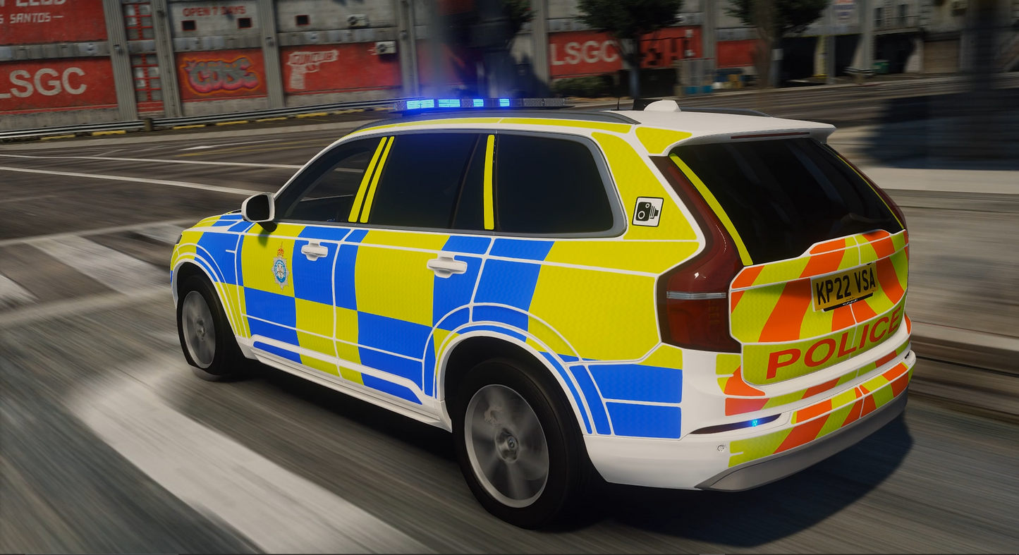 North Yorkshire Police Firearms Volvo XC90