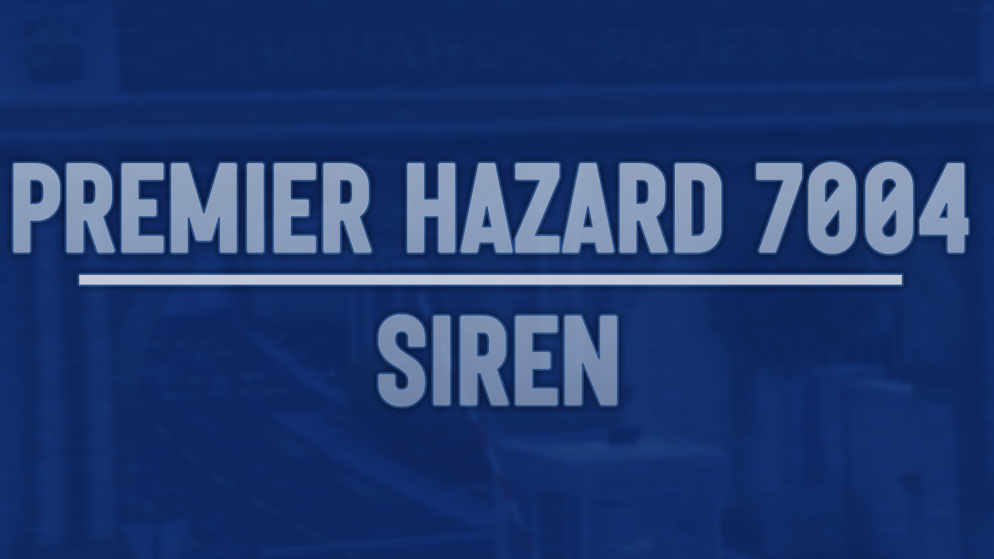 Premier Hazard 7004 Siren