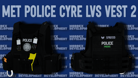 Met Police CYRE LVS Vest 2