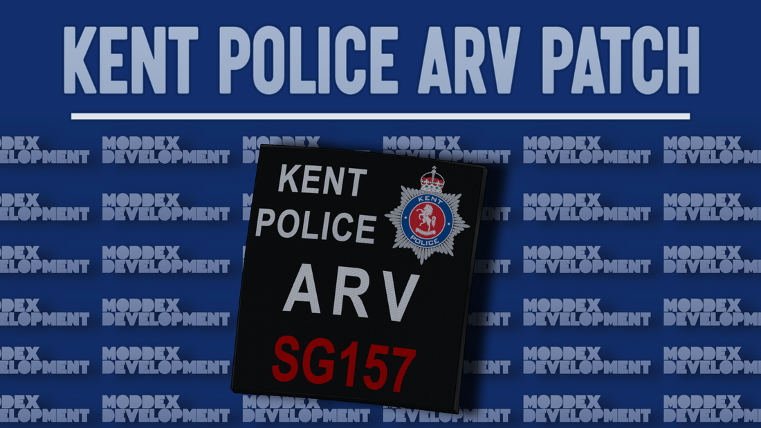 Kent Police ARV Patch – Moddex Development